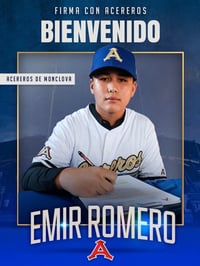 Acereros de Monclova ficha al prospecto sinaloense Manuel Romero