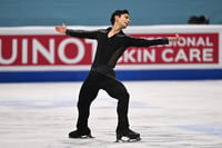 Carrillo concluye participación en patinaje artístico de Cuatro Continentes
