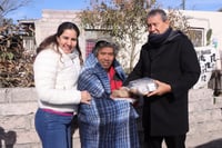 Lleva Óscar Ríos Operativo Abrigo llega al Fracc. "Amelia Rodríguez"