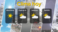 Condiciones climáticas en Coahuila: soleado y fresco