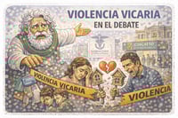 Caricatura editorial - Niños entre leyes rotas y corazones partidos