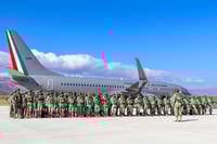 Fuerzas Armadas refuerzan seguridad en Sinaloa con despliegue aéreo