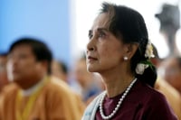 Nobel de la Paz sigue presa tras golpe militar en Myanmar