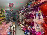 San Valentín reactiva ventas en el sector de regalos y decoración en Monclova