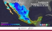 Lluvias fuertes y vientos intensos por frente frío 33 en México