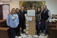 216 luminarias LED llegaron para calles y campo de Armadillos en Nueva Rosita