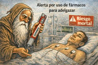 Caricatura editorial - La inyección del peligro