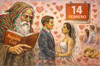 Caricatura editorial - El tiempo del sí, acepto