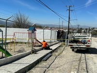 Reparan malla del kínder tras choque en colonia Guerrero