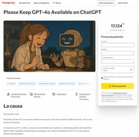 Miles protestan porque Open AI retirará GPT-4o antes del 13 de febrero