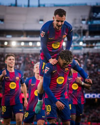 Triunfo claro del Barcelona frente al Mallorca en el Camp Nou