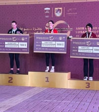 La coahuilense Gabriela Rodríguez gana oro en Grand Prix de tiro en Qatar