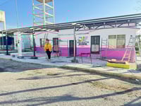 Alcaldesa Lily Quiñones supervisa avances en techumbre del DIF Juárez