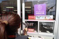 Puntos Violeta fortalecen atención ciudadana y auxilio inmediato en Monclova