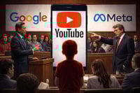 Google niega que YouTube sea adictivo en juicio