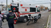 Motociclista resulta lesionado tras choque en Praderas del Sur