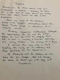 La conmovedora carta de Katie Holmes a su amigo James Van Der Beek