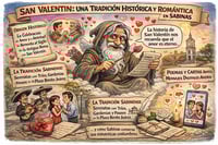 Caricatura editorial - Cronos revive la historia del amor en Sabinas