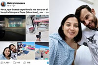 Publicación viral reconoce atención en Hospital Amparo Pape de Benavides