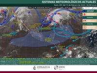 Pronostican vientos fuertes y escasas lluvias en México