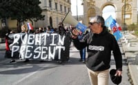 Muerte de joven ultraderechista tensa clima político en Francia