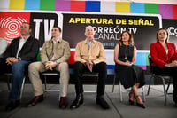 Román Alberto Cepeda González inaugura Torreón TV Canal 28