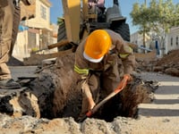 Arranca SIMAS Torreón reposición de línea sanitaria en Ampliación Los Ángeles; anuncian cierre de calle
