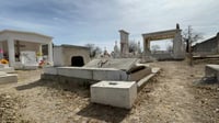 Panteón Santiago abrió en 1855 en Sabinas Coahuila