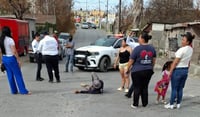 Ciclista resulta herido tras choque con camioneta en la colonia Central