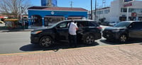 Choque por alcance desata caos vial en la colonia Guadalupe