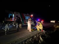 Motociclista resulta lesionado tras colisión en la Carretera 30