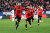 Gol de Raúl García en el 90' le da triunfo histórico a Osasuna sobre Real Madrid