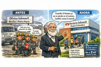Caricatura editorial - La vivienda ya no queda lejos