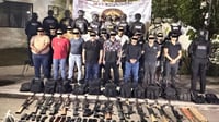 Operativo interinstitucional asegura armas, drogas y vehículos