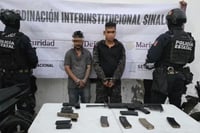 Detienen a presuntos implicados en quema de camiones en Mazatlán