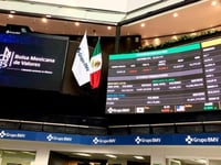 Bolsa Mexicana cae 0.11% por presión en sector aéreo