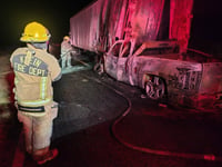 Confirman nombres de fallecidos tras choque e incendio en tramo federal