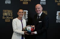 Sheinbaum garantiza que el Mundial se jugará en México
