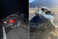 Identifican a los dos hombres que murieron en choque contra unidad estatal en la 57