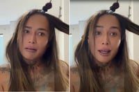 Momento de tensión para Karina Torres: fan irrumpe cerca de su casa durante una transmisión