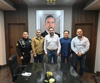 Carlos Villarreal fortalece coordinación con la Fiscalía para seguir con la seguridad en Monclova