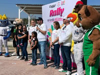 Monclova fortalece la unión familiar con rally en el sur de la ciudad