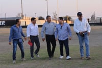 Óscar Ríos inaugura torneo AFAINC aniversario Armadillos en Nueva Rosita