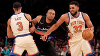Knicks cortan racha de 11 triunfos de Spurs con victoria en casa