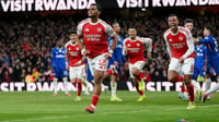 Arsenal vence al Chelsea y saca cinco puntos de ventaja al City