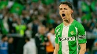 Álvaro Fidalgo marcó su primer gol con el Betis