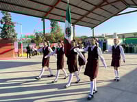 Lunes Cívico fortalece comunidad educativa en la primaria Niños Héroes de Chapultepec