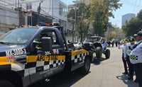 Aseguran 25 vehículos tras cortejo en Cuauhtémoc