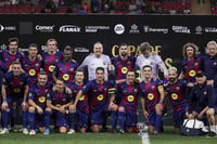 FC Barcelona vence 2-1 al Real Madrid en la Copa de Leyendas