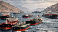 Petróleo se estabiliza mientras barcos esperan cruzar Ormuz